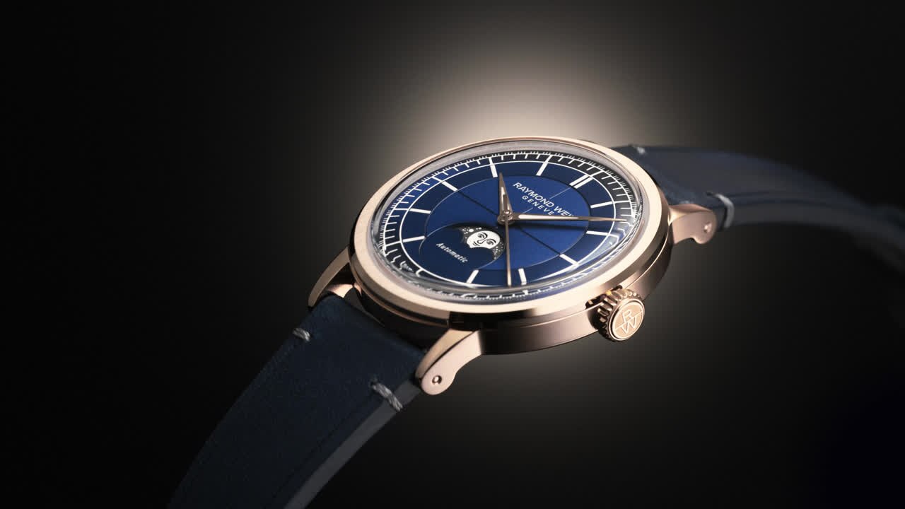 Millesime Automatic Moon Phase Midnight Blue