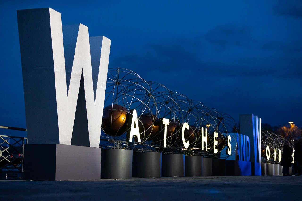 Visitors during the Watches and Wonders GENEVA Â«Â In the CityÂ Â», in Geneva, Switzerland, Thursday, March 30, 2023. The Master Event of the Watches and Wonders ecosystem brings together the leading names of the Watchmaking and luxury industry from March 27 to April 2, 2023 at Geneva Palexpo. (WWGF/KEYSTONE/Pierre Albouy)